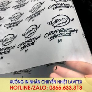 Nhãn in chuyển nhiệt CRUFRESH