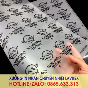 Nhãn in chuyển nhiệt CRUFRESH