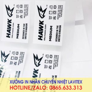 In nhãn chuyển nhiệt HAWK