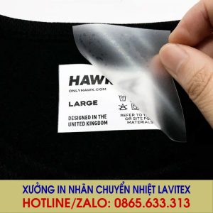 In nhãn chuyển nhiệt HAWK