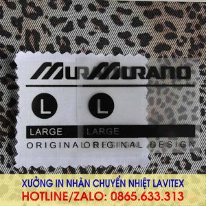 In tem chuyển nhiệt chất lượng cao