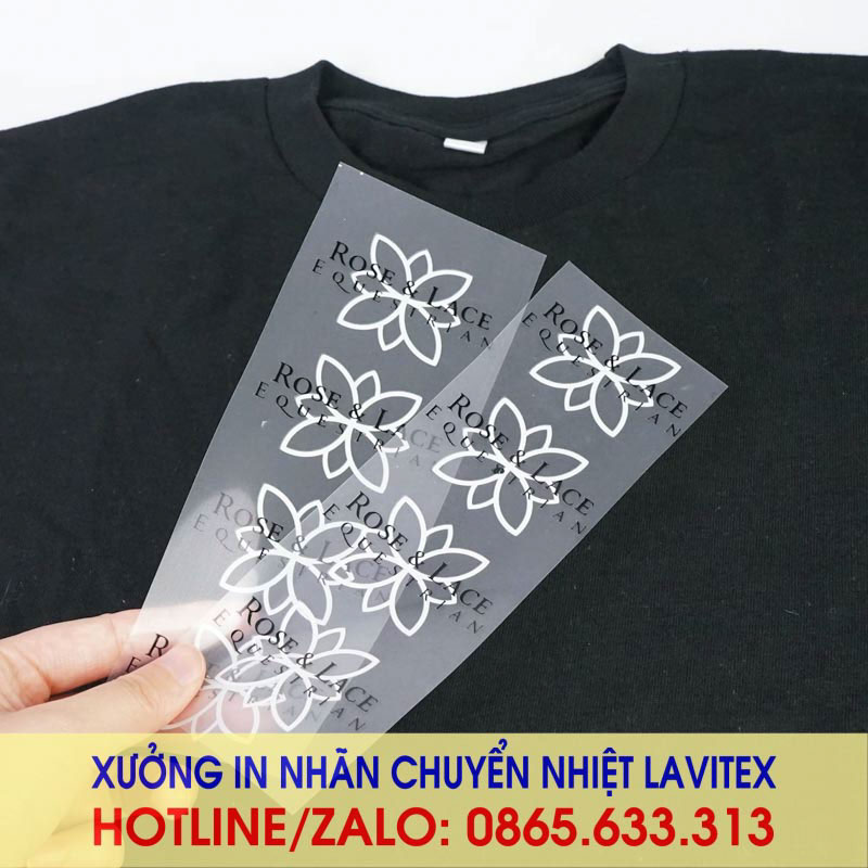 Nhãn ép in chuyển nhiệt