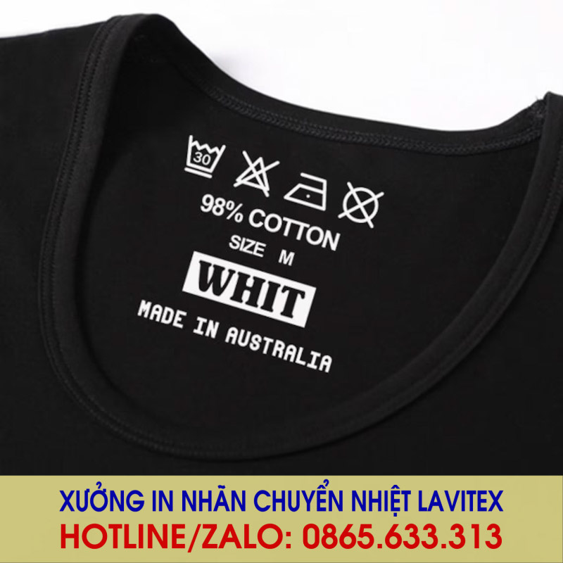 Nhãn ép in chuyển nhiệt
