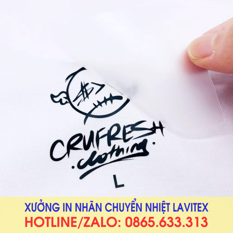 Nhãn ép in chuyển nhiệt