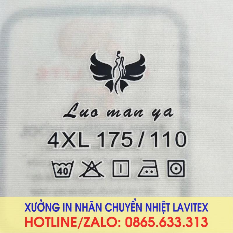 Nhãn ép in chuyển nhiệt