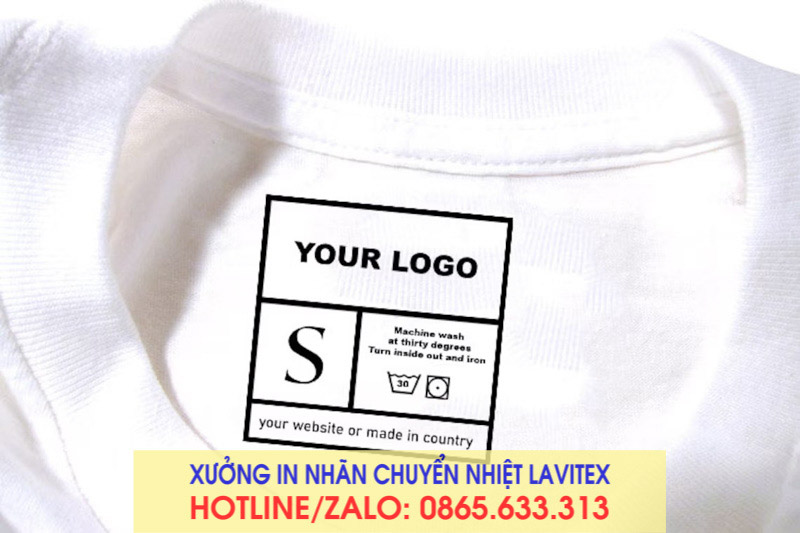 Nhãn ép in chuyển nhiệt