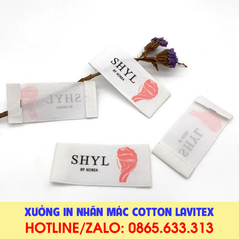 Nhãn in Cotton IDCO534