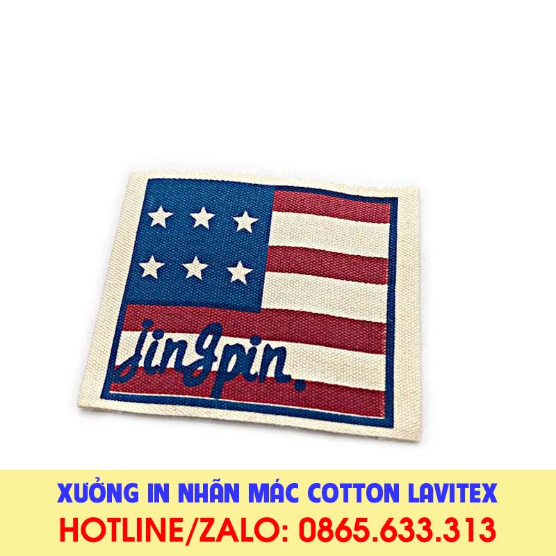 Nhãn in Cotton IDCO534