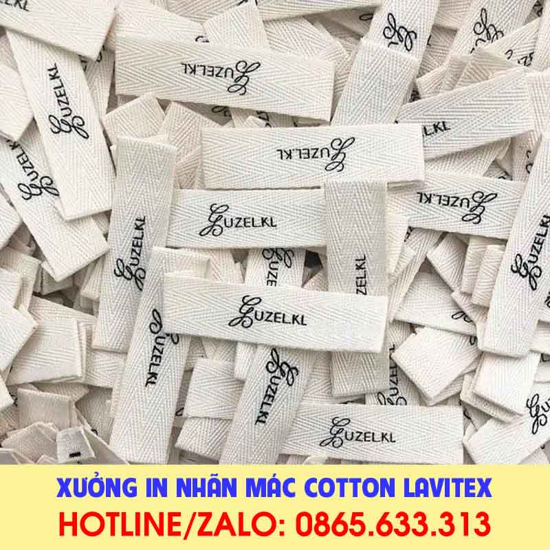 Nhãn in Cotton IDCO534