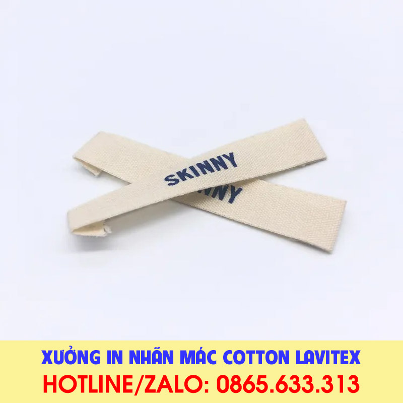 Nhãn in Cotton IDCO534