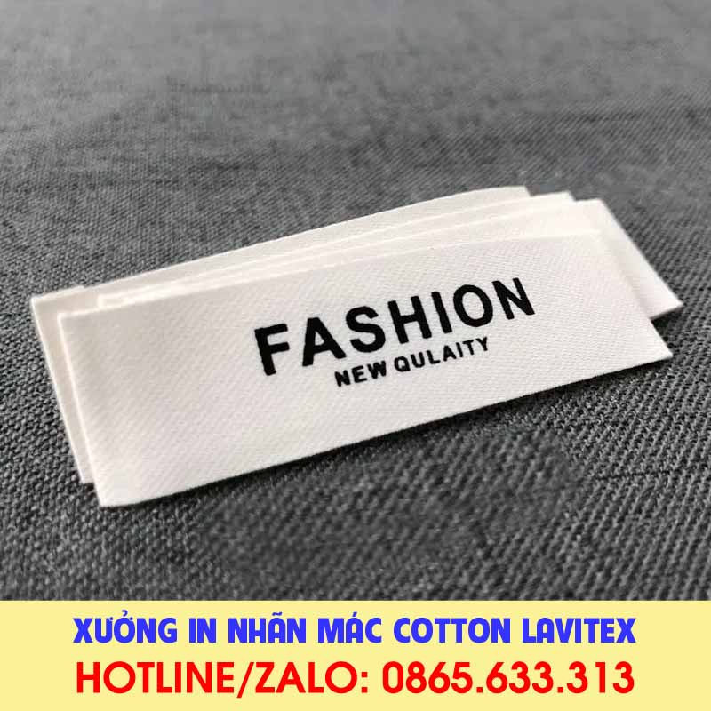 Nhãn in Cotton IDCO534
