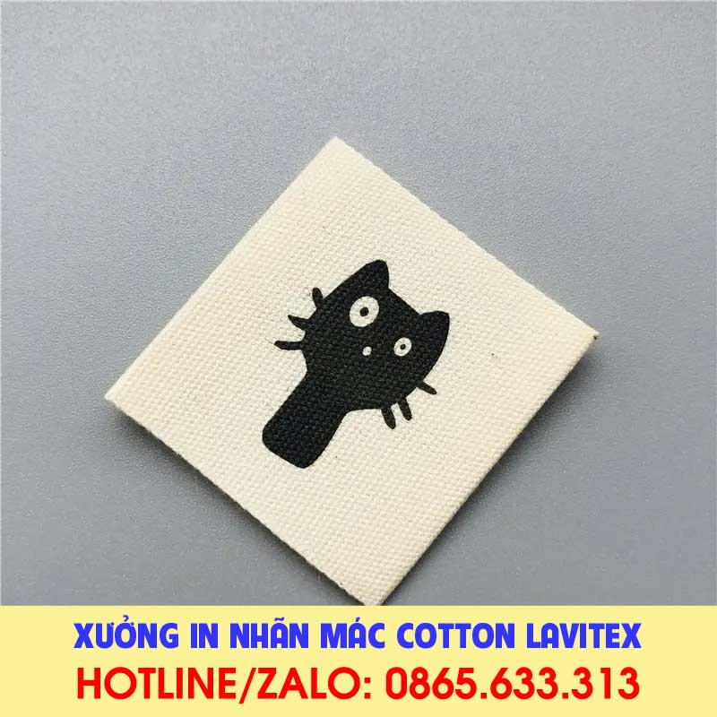Nhãn in Cotton IDCO534