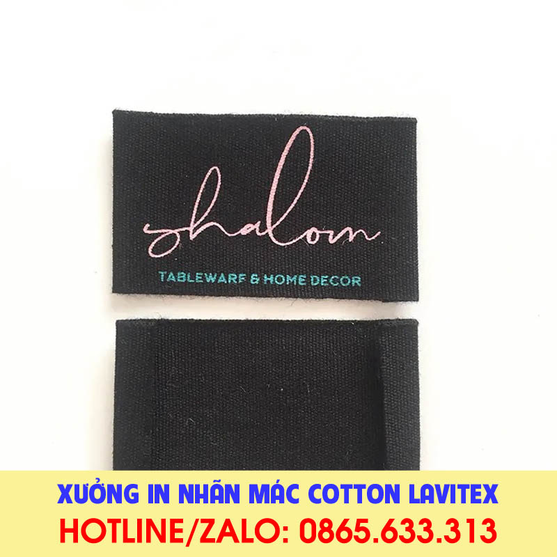 Nhãn in Cotton IDCO534