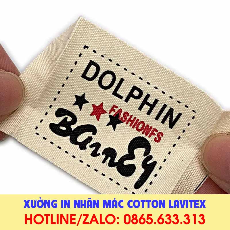 Nhãn in Cotton IDCO534