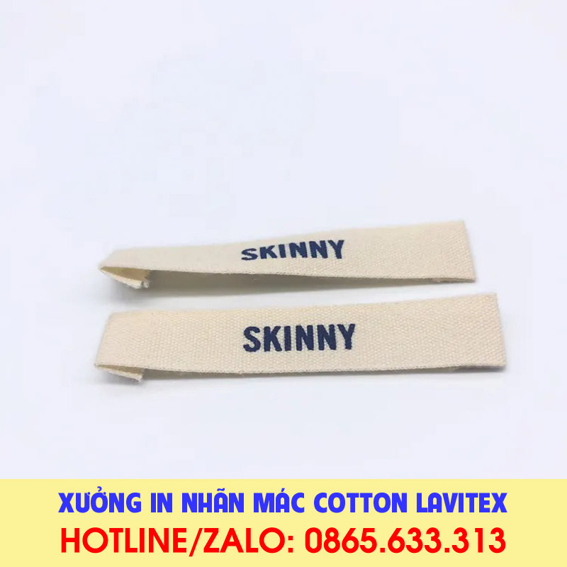 Nhãn in Cotton IDCO534