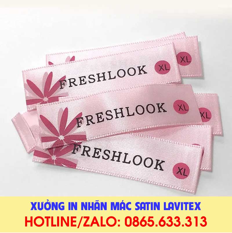 Nhãn In Satin IDST622