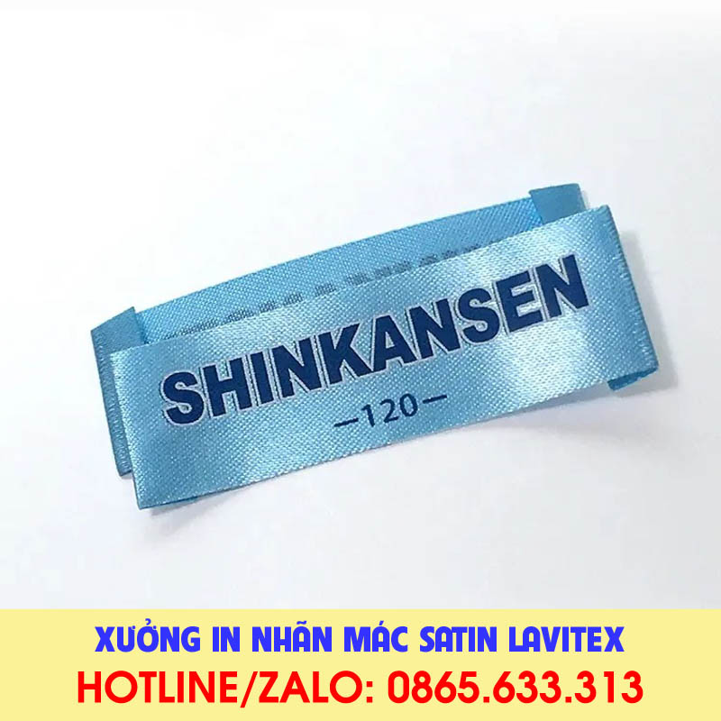 Nhãn In Satin IDST622