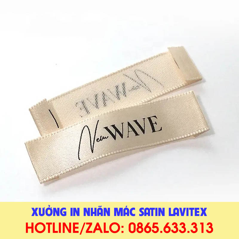 Nhãn In Satin IDST622
