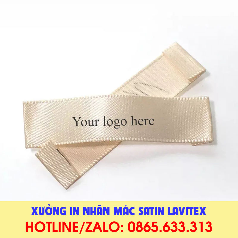 Nhãn In Satin IDST622